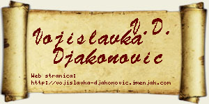 Vojislavka Đakonović vizit kartica
